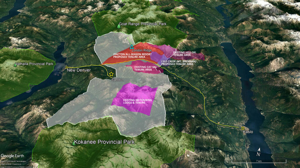 The Wild Connection - existing and proposed tenures